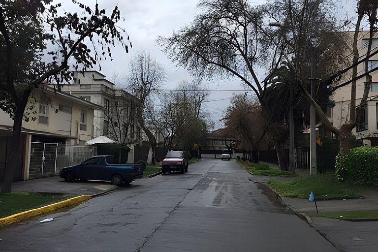 1 BR Suite Doble, Barrio Tranquilo en Providencia