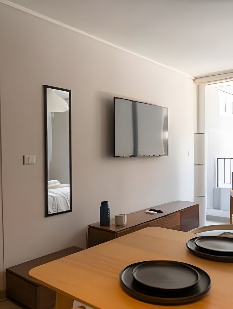 1BR Doble, Confort y Conectividad, Santa Lucia