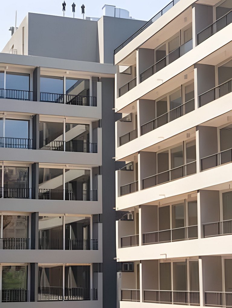 1BR Doble, Confort y Conectividad, Santa Lucia