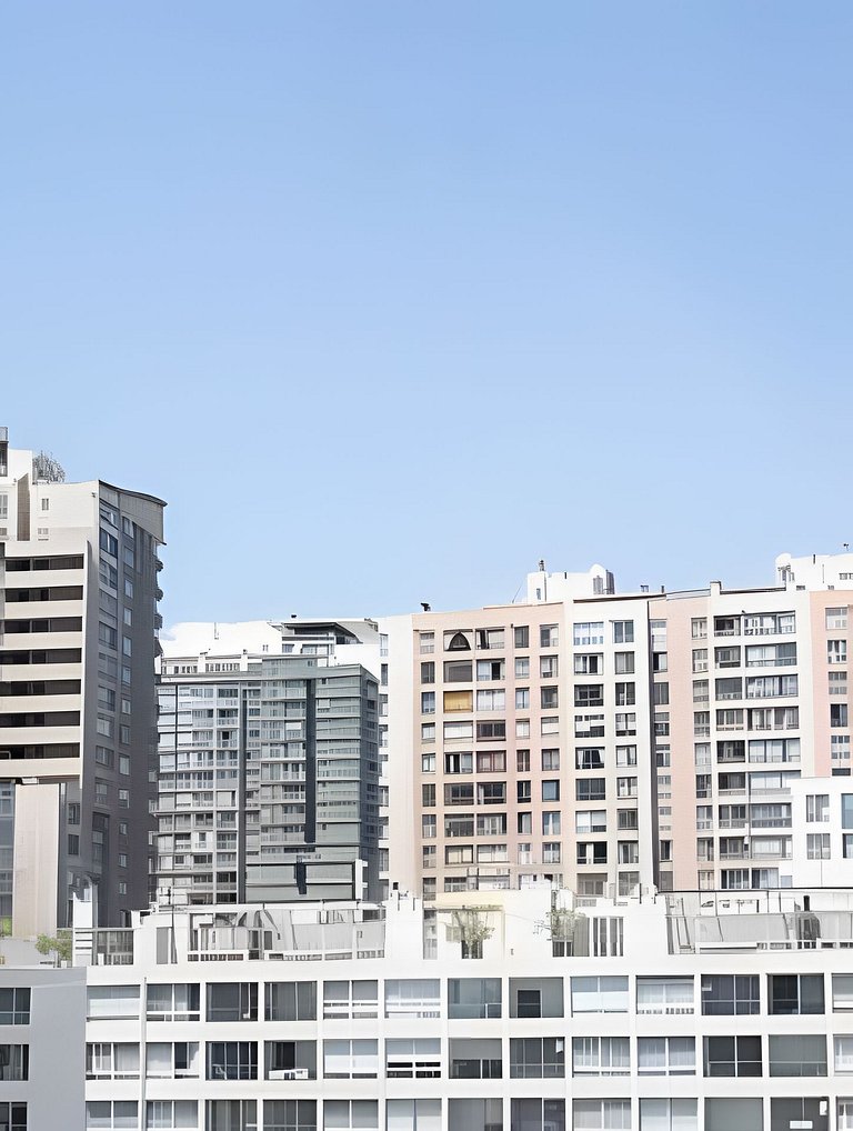 1BR Doble, Confort y Conectividad, Santa Lucia