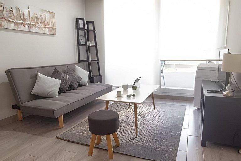 1BR Moderno y Cómodo Departamento en Av. Italia