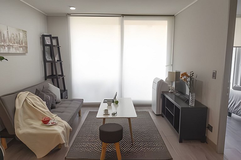 1BR Moderno y Cómodo Departamento en Av. Italia