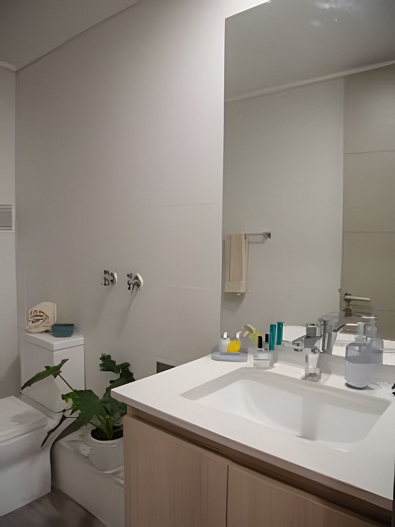1BR Moderno y Cómodo Departamento en Av. Italia