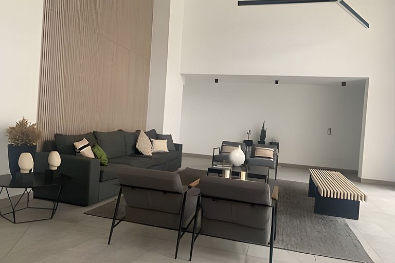 1BR Moderno y Cómodo Departamento en Av. Italia