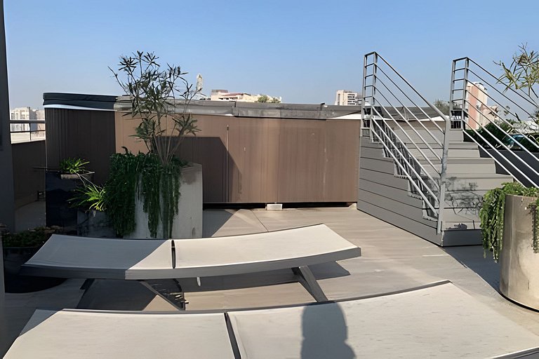 1BR Moderno y Cómodo Departamento en Av. Italia