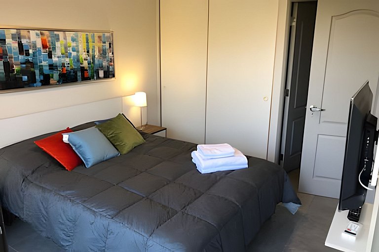 1 Dorm Full Equipo en Barrio Tranquilo Providencia