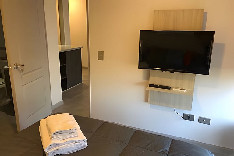 1 Dorm Full Equipo en Barrio Tranquilo Providencia
