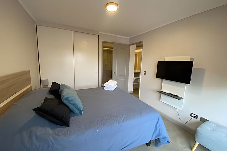 1BR Barrio Tranquilo + Full Equipo, Metro Salvador