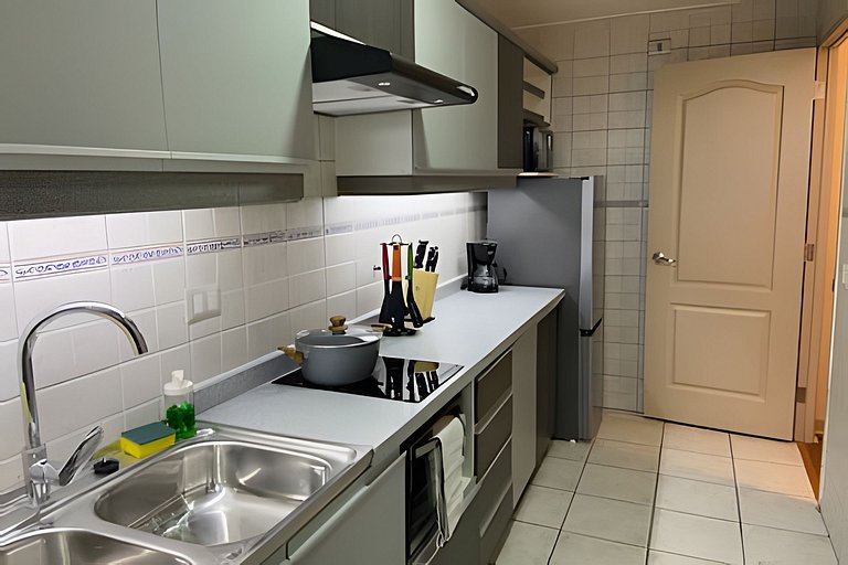 3 BR Barrio Tranquilo Cerca del Metro, Providencia