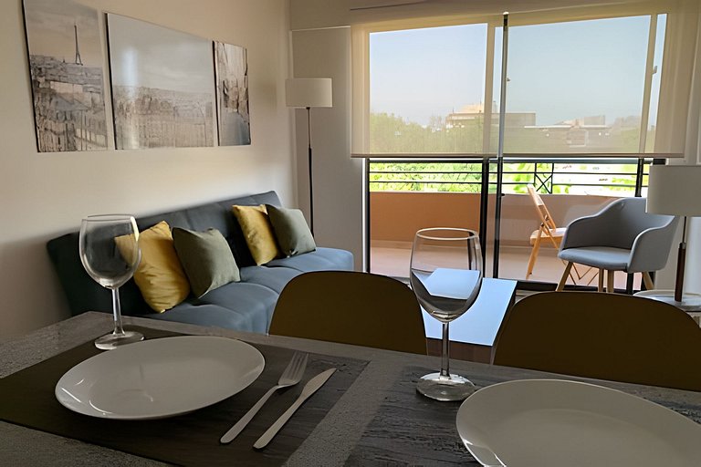 1BR Doble en Barrio Tranquilo, Metro Salvador
