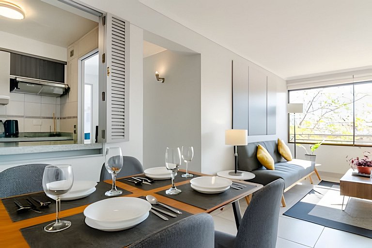 Amplio y Luminoso, Gran vista y cerca del metro