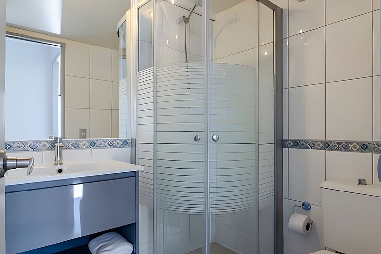 2BR + Full Equipo Barrio Tranquilo, Metro Salvador