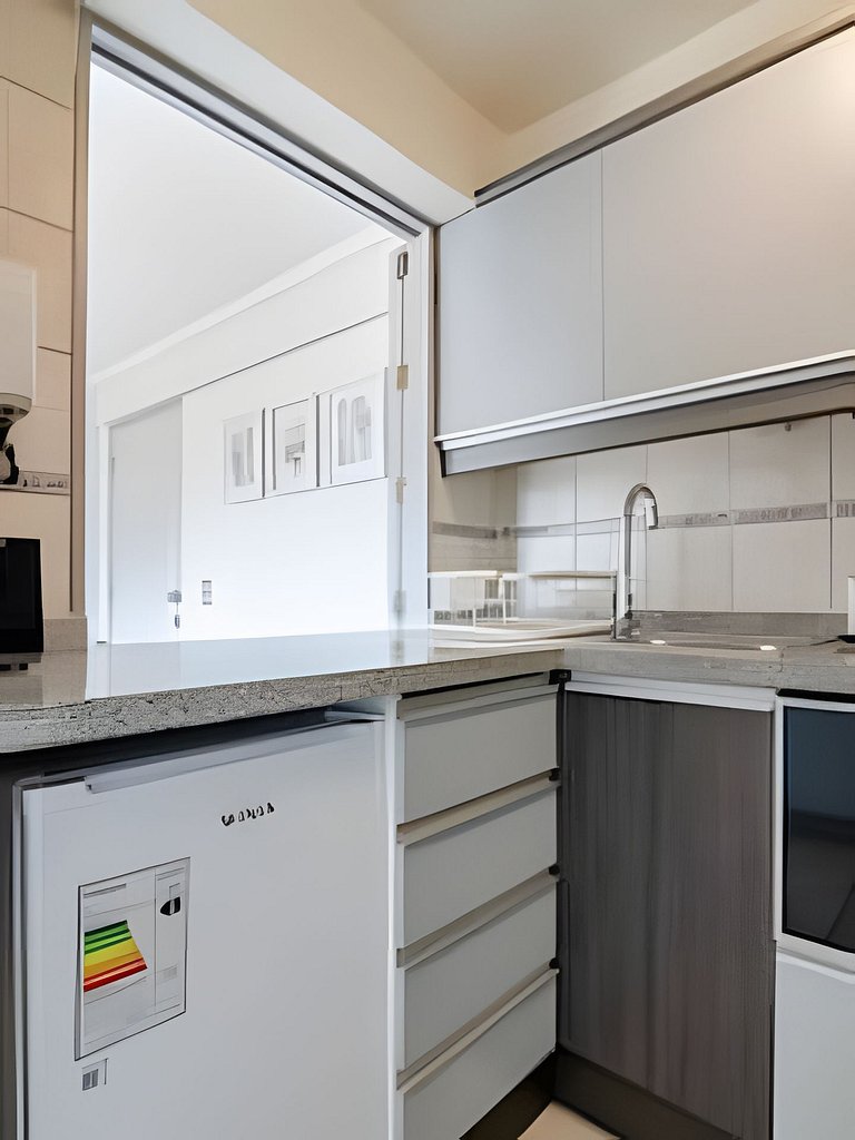 2BR + Full Equipo Barrio Tranquilo, Metro Salvador