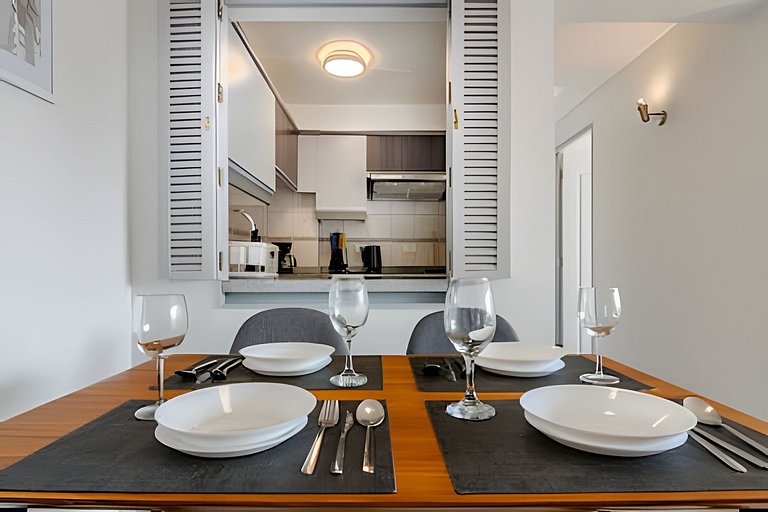 2BR + Full Equipo Barrio Tranquilo, Metro Salvador