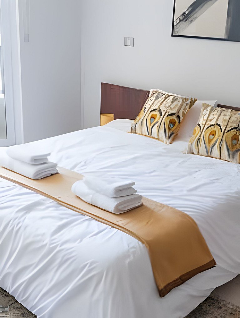 1BR Doble, Descanso y Conectividad, Santa Lucía