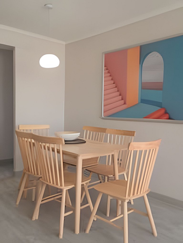 3 BR Barrio Tranquilo Cerca del Metro, Providencia