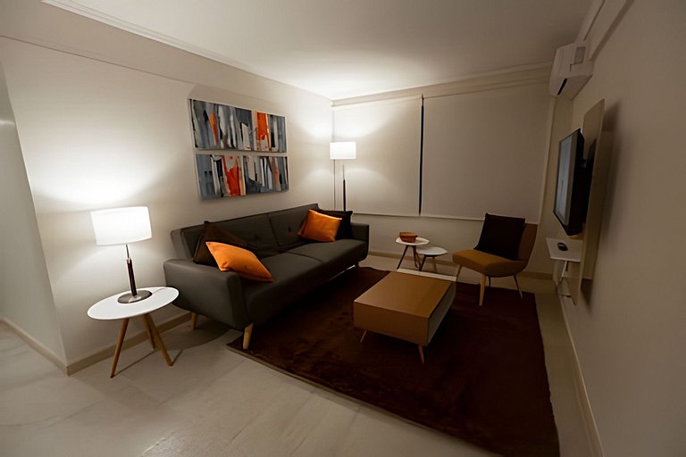 2BR + Full Equipo Barrio Tranquilo, Metro Salvador