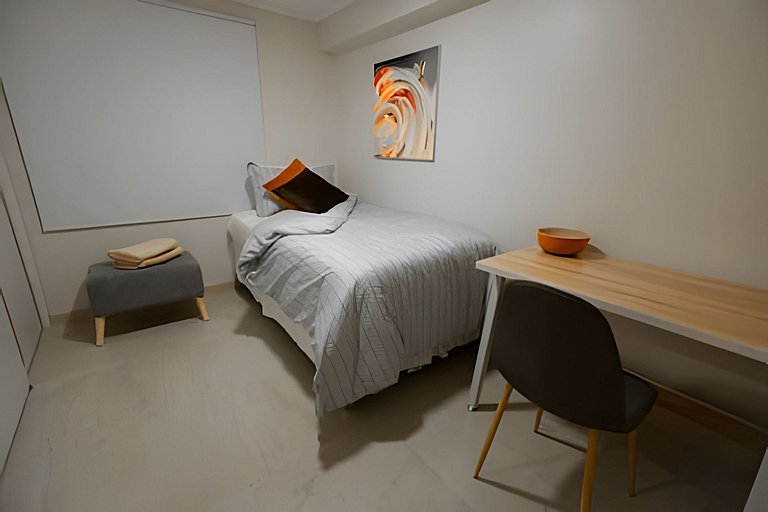 2BR + Full Equipo Barrio Tranquilo, Metro Salvador
