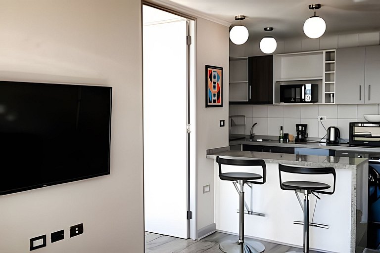 Cómodo y Moderno, En el mejor barrio de Ñuñoa