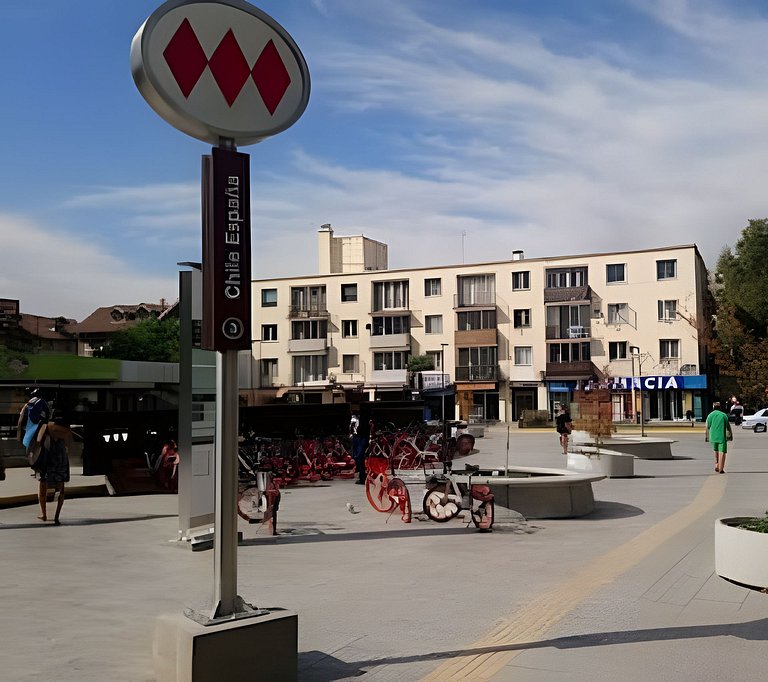 Cómodo y Moderno, En el mejor barrio de Ñuñoa