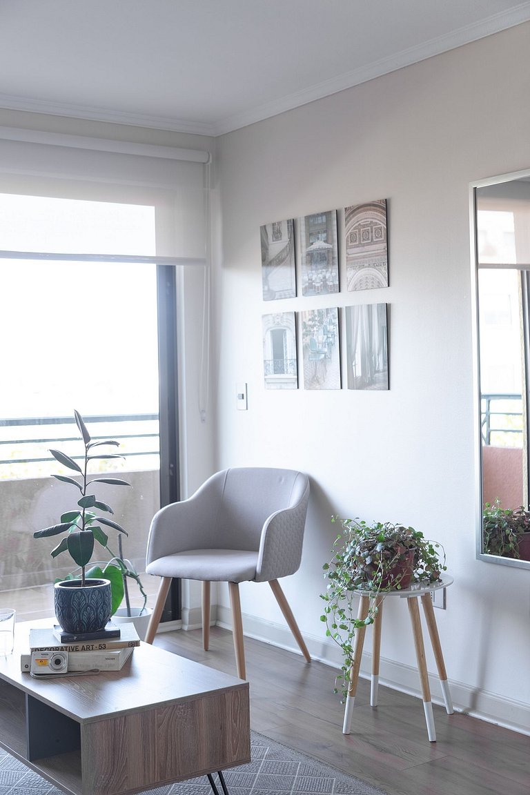 1BR Doble en Barrio Tranquilo, Metro Salvador