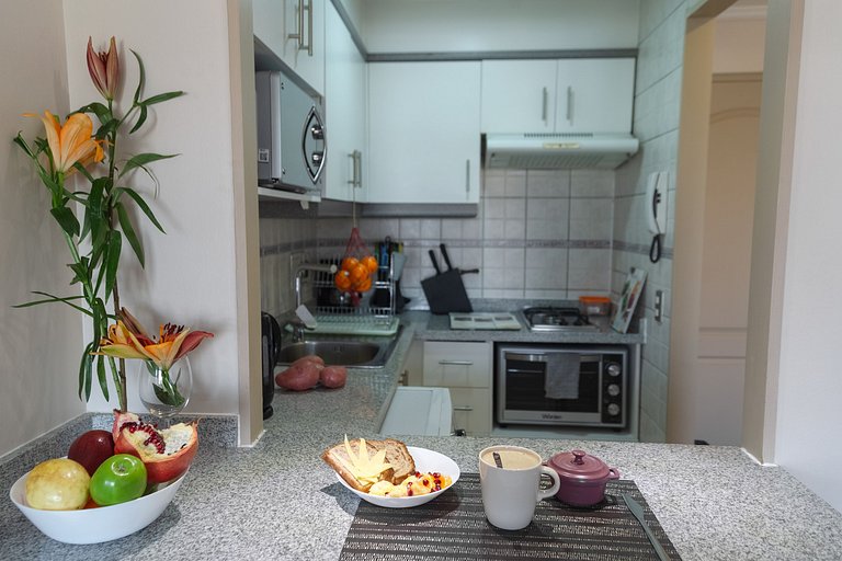 1BR Doble en Barrio Tranquilo, Metro Salvador
