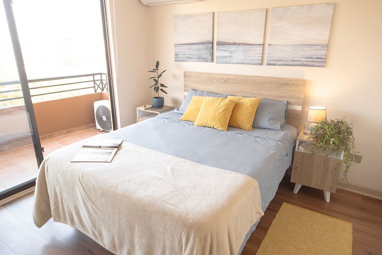 1BR Doble en Barrio Tranquilo, Metro Salvador