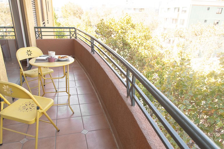 1BR Doble en Barrio Tranquilo, Metro Salvador