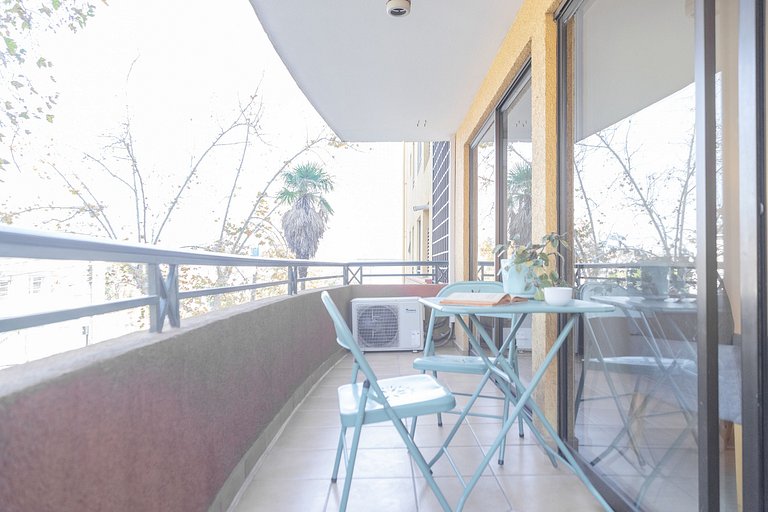 1BR Doble + Full Equipo, Residencial Providencia