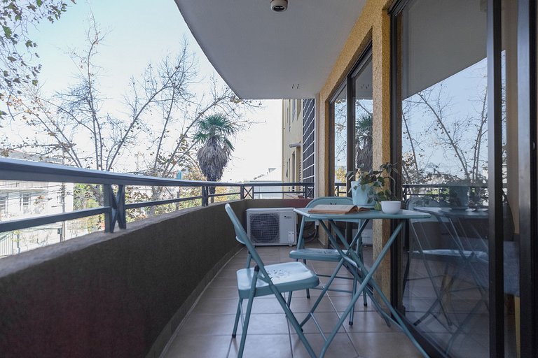 1BR Doble + Full Equipo, Residencial Providencia