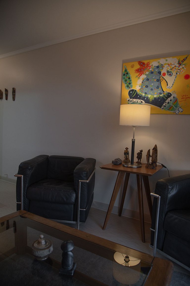 1 BR Suite Doble, Barrio Tranquilo en Providencia