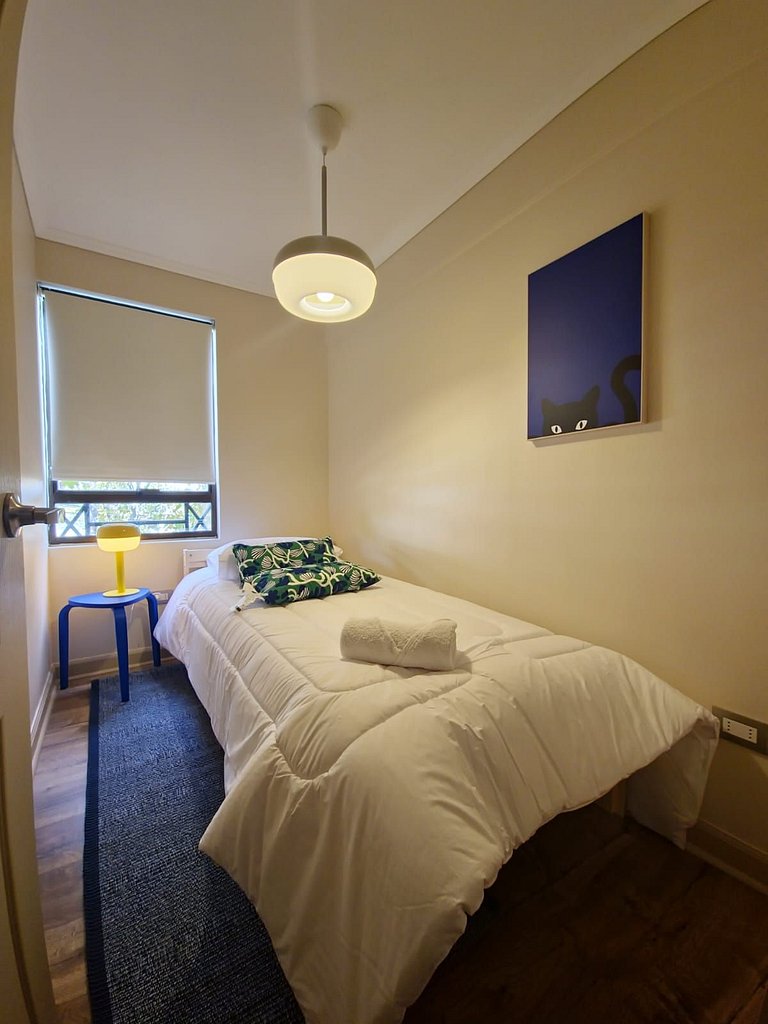 3BR en Providencia, Barrio Tranquilo y Full Equipo