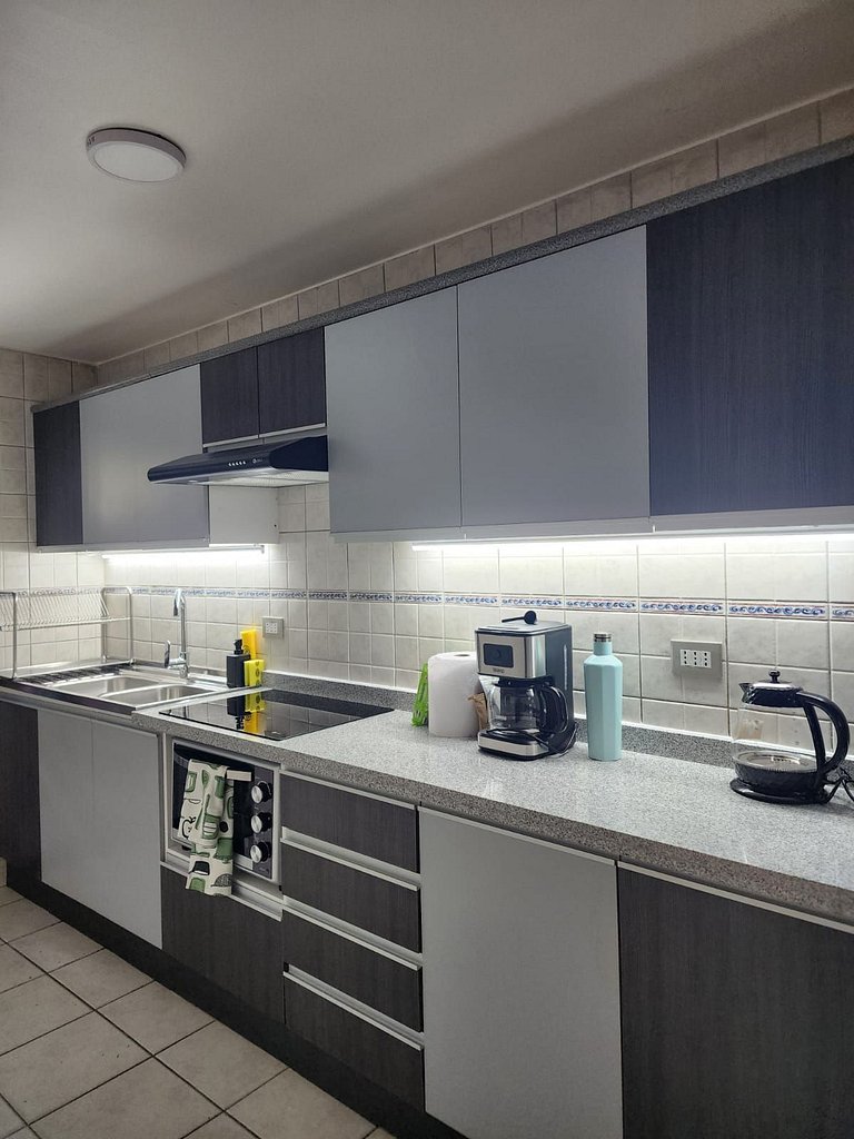 3BR en Providencia, Barrio Tranquilo y Full Equipo