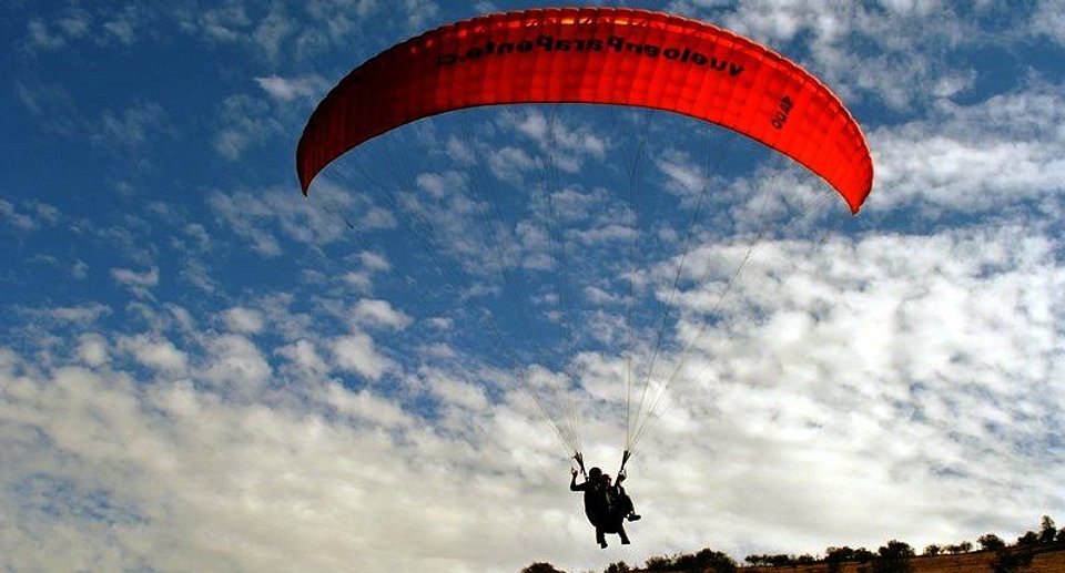 Vuelo en Parapente
